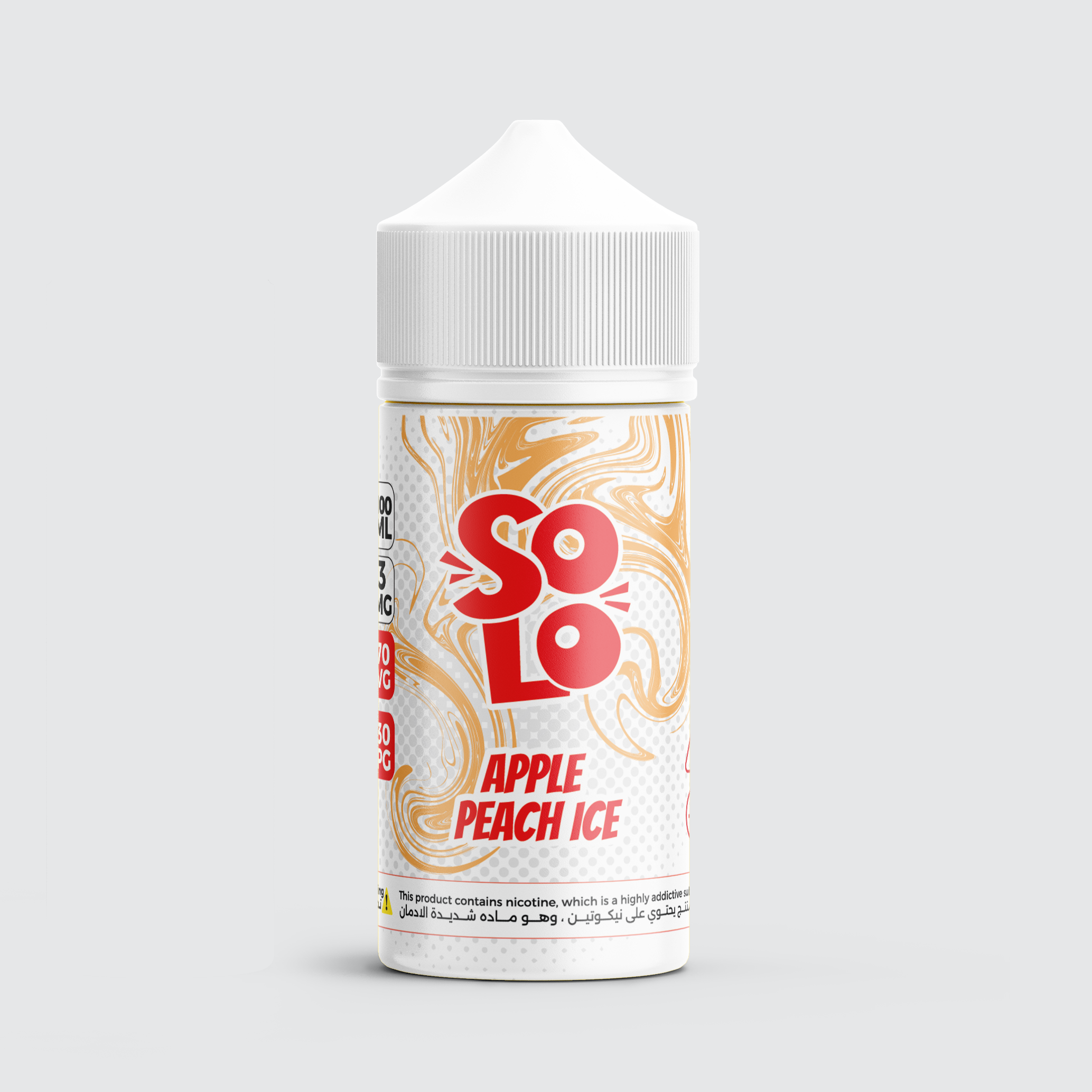 DES 1 APPLE PEACH ICE - 100ML - Image 1